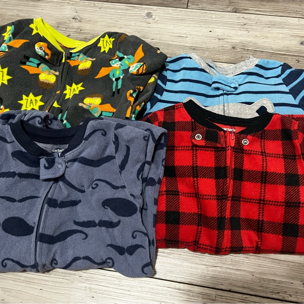 Set of Four Baby Onesies Carters Brand